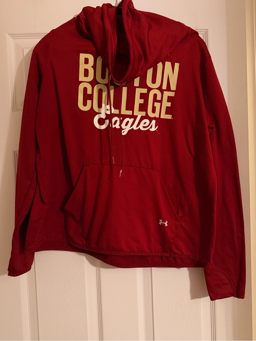 Under Armour Maroon Boston College Eagles Cowl Neck